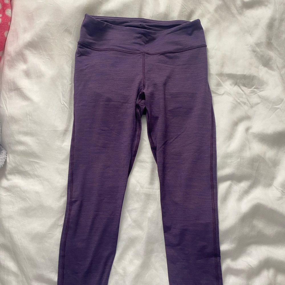 Purple OV 7/8 leggings